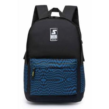 Imagem de Mochila Masculina Escolar Resistente  Trabalho Faculdade Espaçosa-Masculino