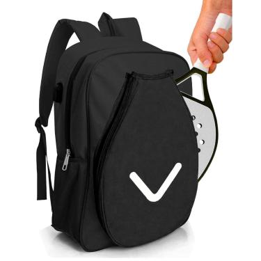 Imagem de Mochila Raqueteira Bolsa Espaçosa Beach Tennis Padel Tênis-Unissex