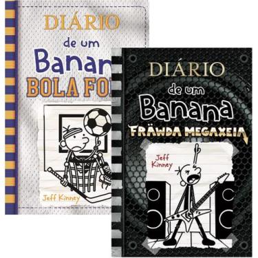 Imagem de Kit C/2 Livros Diário de Um Banana: V. 16 e 17 (Capa Dura) + Brinde - 