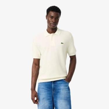Imagem de Camisa Polo Lacoste Em Malha De Caimento Clássico Masculina-Masculino