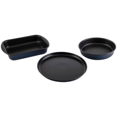 Imagem de Conjunto de Assadeiras de Alumínio Antiaderente - Tramontina Ravena 3 