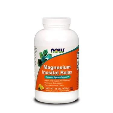 Imagem de Magnesium Magnésio Inositol Relax (454g) Now Foods
