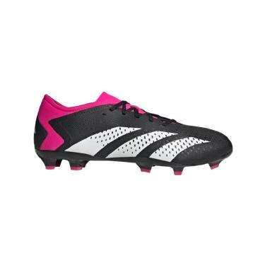 Imagem de Chuteira Campo Adidas Predator Accuracy 3 FG Masculino Preto e Rosa-Masculino