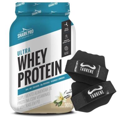 Imagem de Whey Isolado Concentrado Baunilha 907g Luva - Shark Pro-Unissex