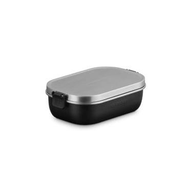 Imagem de LANCHEIRA HERMÉTICA LE CREUSET ON THE GO 900ML EM AÇO INOXIDÁVEL MATTE BLACK 41069220000001