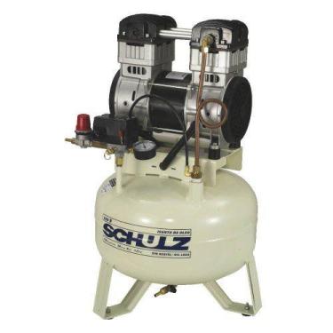 Imagem de COMPRESSOR DE AR ODONTOLOGICO SCHULZ 9PES 30L CSD9 80a120PSI