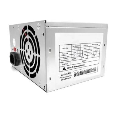 Imagem de Fonte 200w Padrão Sem Caixa Sem Cabo Bivolt Manual - DIVERSOS