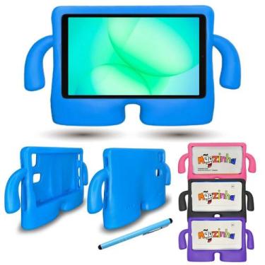 Imagem de Kit Capa Infantil Universal 8.7" E Caneta Kids Para Tablet - Genérica,