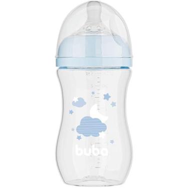 Imagem de Mamadeira Buba Easy Flow 270ml Nuvem Azul - Buba