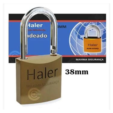 Imagem de cadeado haler 38mm - gold