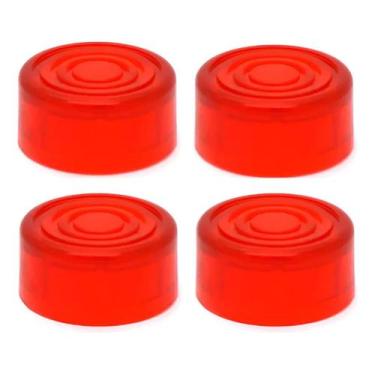 Imagem de 4 Botões Protetor Night Glow Footswitch Pedal Topper red - ELEVEN Aust
