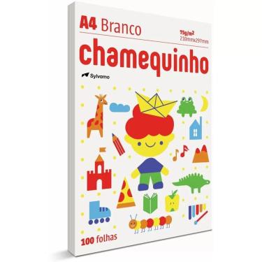 Imagem de Papel A4 Chamequinho 75g-m2 21cm X 29.7cm 100 Folhas Branco