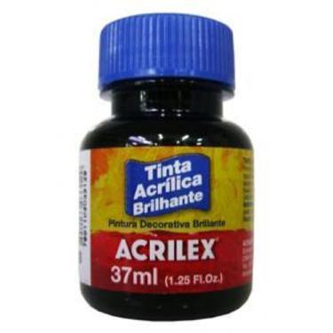 Imagem de Tinta Acrílica Brilhante 37ml Preto 520 Acrilex - 1