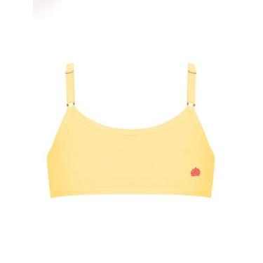 Imagem de Top sem aro e sem bojo sanny 11200-3, Amarelo, 14
