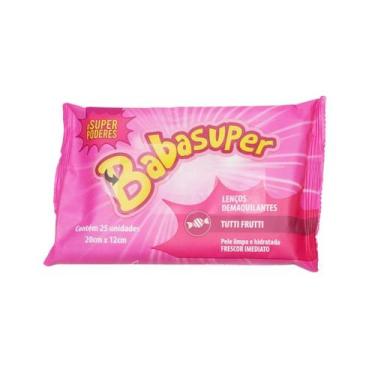 Imagem de Lenço demaquilante babasuper sp tutti-frutti unidade cód.867 - SUPER P