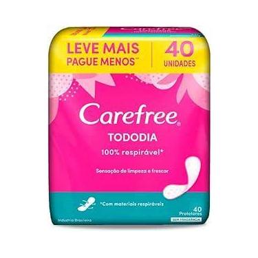 Imagem de Absorvente carefree todo dia c/40