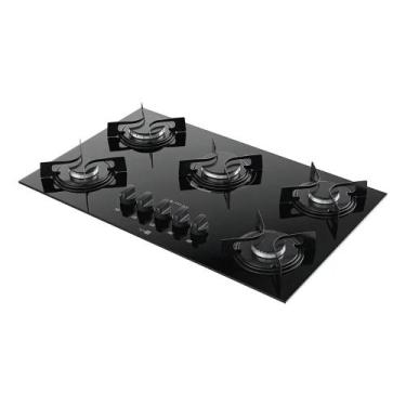Imagem de Cooktop 5 Bocas Atlas Agile Up Preto Bivolt