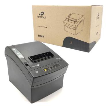 Imagem de Impressora Térmica Elgin/Bematech I8 Full USB Ethernet Serial com guil