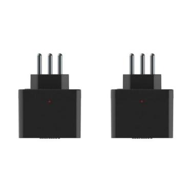 Imagem de Kit C/2 - Plug Protetor De Tensao Qualitronix 2 Polos + T.