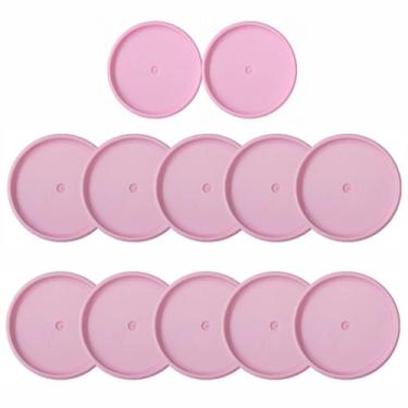 Imagem de Kit Disco Inteligente Rosa Bebê 24mm p/ Caderno Cassmar 60un