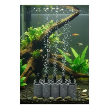 Imagem de 2x 10 Pedras Porosas Oxigênio Aquário Médio 3cm - Congratulations Stor