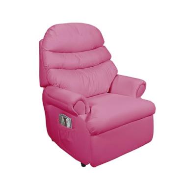 Imagem de Poltrona do Papai Reclinável Cadeira Corano Soft Vovô (PINK)
