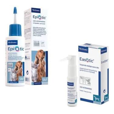 Imagem de Easotic + Epiotic Combo Otológico limpeza e tratamento - Virbac