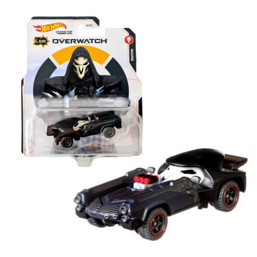 Imagem de Carrinho Hot Wheels Character Cars Reaper Overwatch GRM48