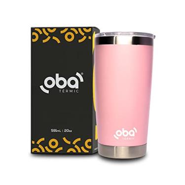 Imagem de Copo Térmico Com Abridor (Rosa)