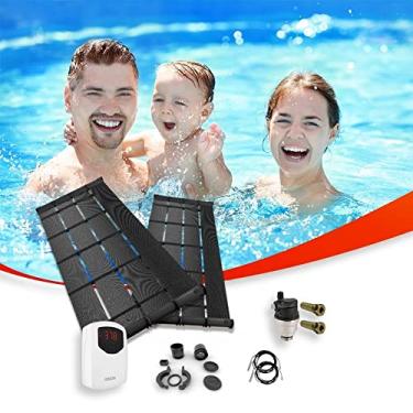 Imagem de Kit Aquecimento Solar para Piscinas até 8m² ou12 mil litros TekSol com Controlador de Temperatura Bivolt