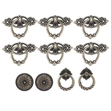 Imagem de Puxadores de armário, puxador de gaveta de caixa de joias DIY para armários de banheiro para gavetas