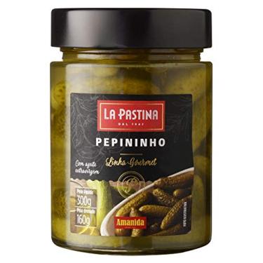 Imagem de Pepininhos La Pastina com Azeite de Oliva Peso Drenado 160g