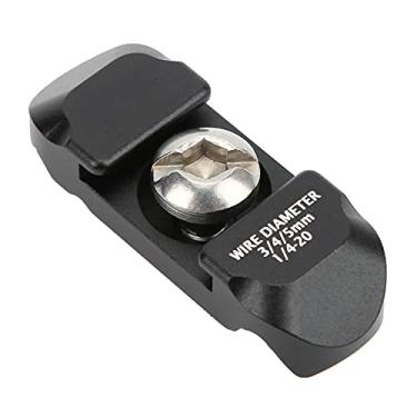 Imagem de Zyyini Braçadeira para cabo de câmera, clipe de arame para placa de câmera, de liga de alumínio, organizador de clipe de arame, para cabos DSLR e gaiola de câmera