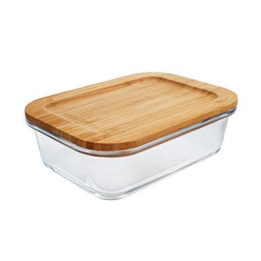 Imagem de POTE HERM C/TAMPA BAMBU 370ML