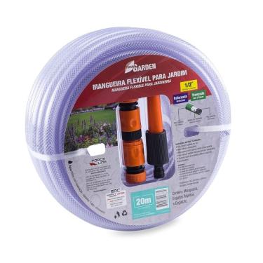 Imagem de Mangueira Trancada 1/2 Transp 20M Engat+Esguicho Forceline