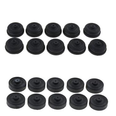 Imagem de SM SunniMix 20 peças peças de diafragma de junta EPDM para bomba de ar para aquário lago de peixes