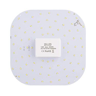 Imagem de GR10q Lâmpada LED de 4 pinos 12W 2D Square Butterfly Light GR10q Luz LED (substitui a luz fluorescente linear 28W 2D) deve remover/ignorar o lastro quando instalado (branco natural: 4000K)