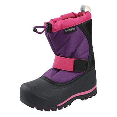 Imagem de Bota Northside Zephyr impermeável para clima frio (Bebê/Criança pequena/Criança grande), Purple/Pink, 5 Big Kid