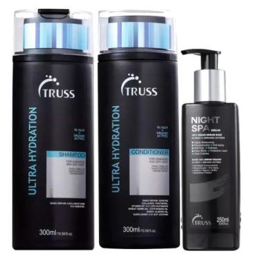 Imagem de Truss Ultra-Hydration - Kit Shampoo + Condicionador  + Night Spa