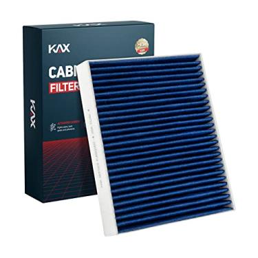 Imagem de KAX Filtro de ar de cabine, GCF023(CF12157) Substituição do filtro de cabine para Camry, RAV4, Corolla, RX350, Prius, C-HR, ES350, Avalon, CX-9, ES300h, RX450h, highlander, filtro de cabine de adsorção forte