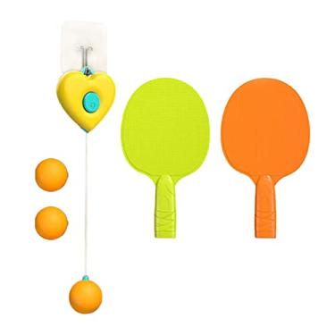Imagem de simhoa Treinador de pingue-pongue, equipamento de de tênis, de treinamento de coordenação -mão para, crianças e crianças