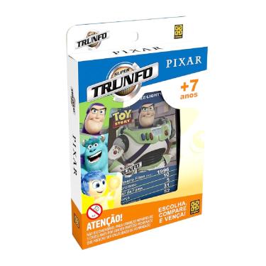 Imagem de Jogo De Cartas Super Trunfo Pixar 03959 - Grow