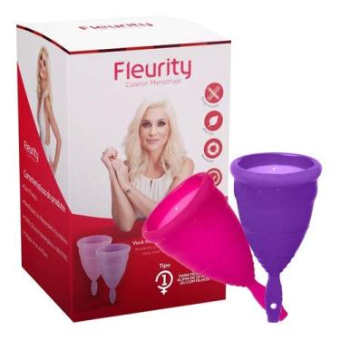 Imagem de Coletor Menstrual Tipo 1 Fleurity - Cuidados Femininos 2 Un