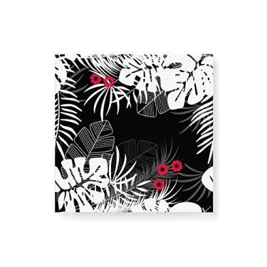 Imagem de Arte Maníacos Quadro Decorativo em Tela Canvas Folhas Floresta - 30x30cm