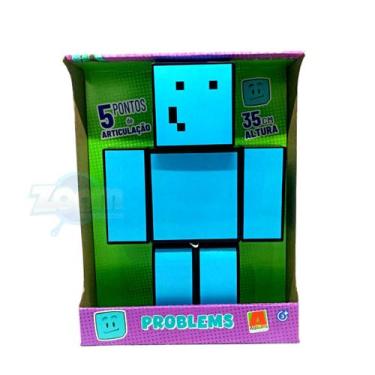 Boneco Stick Turma do Problems-Peq- 25cm-Minecraft Algazarra - Boneco  Minecraft - Magazine Luiza