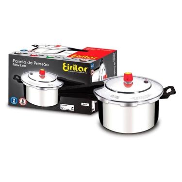 Imagem de Panela de Pressão Fechamento Externo Polida Eirilar 7,5 Litros