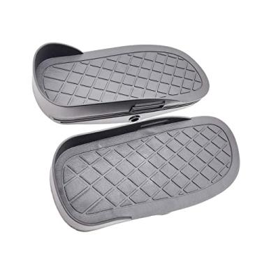 Imagem de Conjunto de 2 pedais de pé para máquina de remo Substituições de acessórios de ginástica profissional para remo interno elíptico 30 cm x 13 cm
