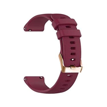 Imagem de SVAPO Pulseira de relógio de 20mm para Samsung Galaxy Watch 4 Classic 46 42mm Smartwatch Silicone Sport Bracelet Active 2/3 41 Watch4 44 40mm Strap (Cor: 5, Tamanho: Active2 40 44)