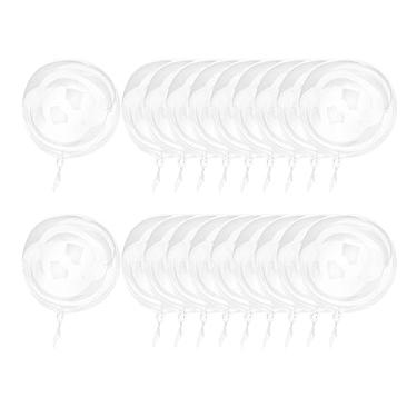 Imagem de MERIGLARE 20 peças de balão de transparente praty bobo balões lembrancinhas de festa balões de boca larga bobo para casamento ao ar livre led aniversário, 11 polegadas