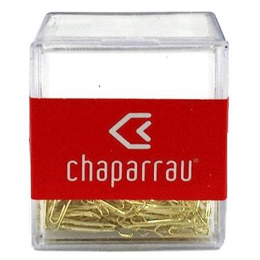Imagem de Clipes Mini nº 5 Dourado, cx plastica com 100 unidades - Chaparrau